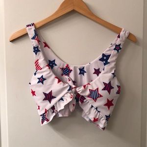 Stars & Stripes Bikini Top